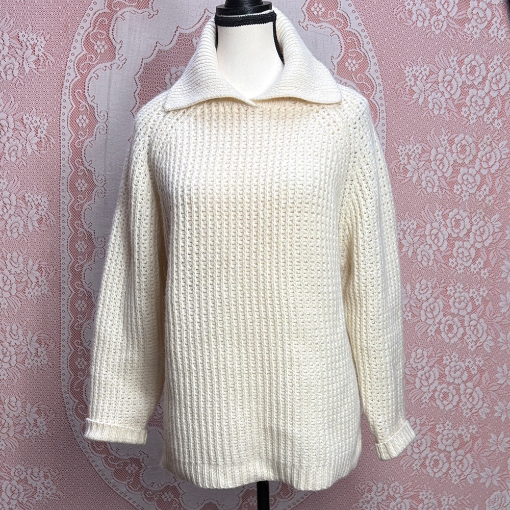 Lambswool Angora Sweater - Casual Connection Vintage